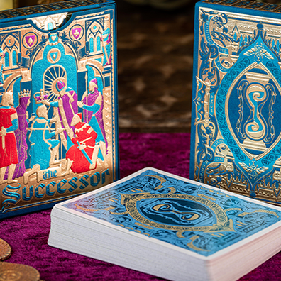 The Successor Royal Blue Edition Playing Cards